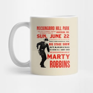 Marty Robbins Concert Poster Mug